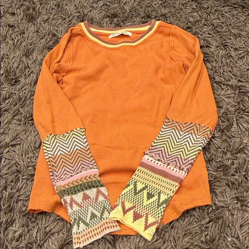 Alpine Cuff Tee | Free People Size XL - Picture 3 of 10